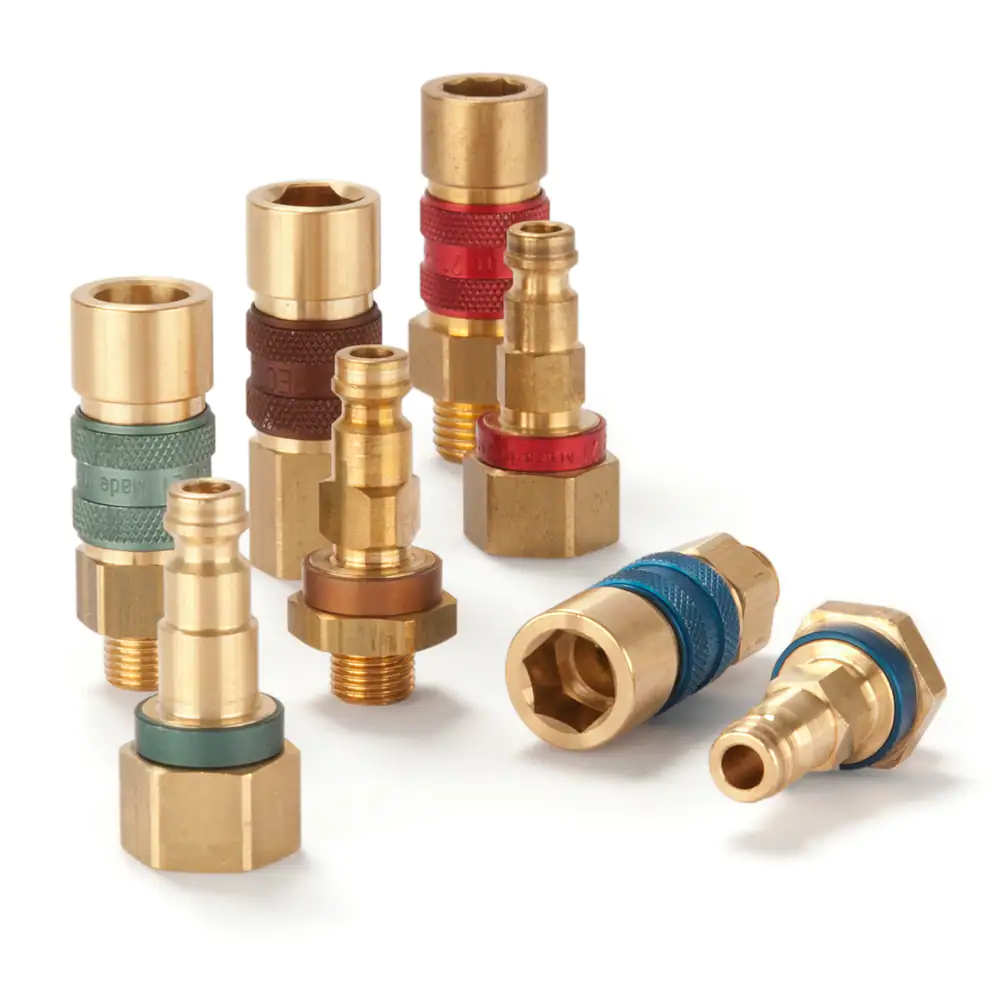 派克21系列，帶標識系統快換接頭