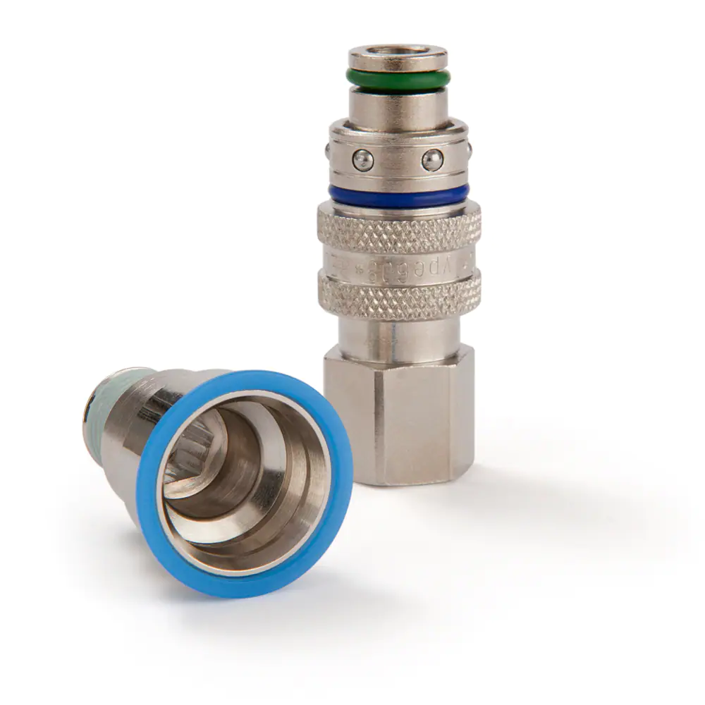 派克608/612系列快換接頭，符合法國標準結構