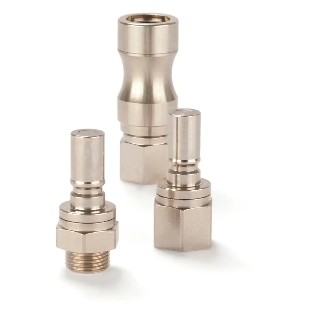 派克206系列，無溢流型快換連接系統，符合派克設計結構